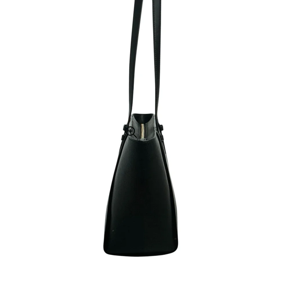 Kate Spade New York Becca Large‎ Tote Black Saffiano Top Zipper Closure NWT